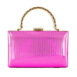7283 Evening Handbag Formal - Rose Red Evening Clutch Bags Bridal Purses